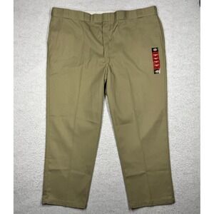 Dickies 874 Original Fit Beige Khaki Work Pants Men's Size 50x30